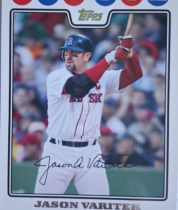 2007 Topps #85 Jason Varitek — front