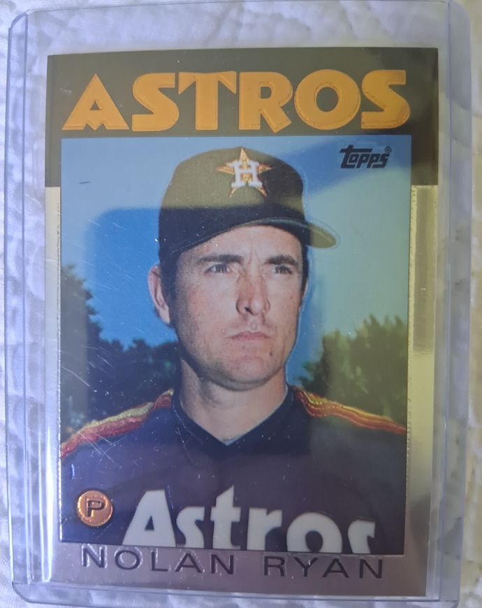 1986 Topps #100 Nolan Ryan — front
