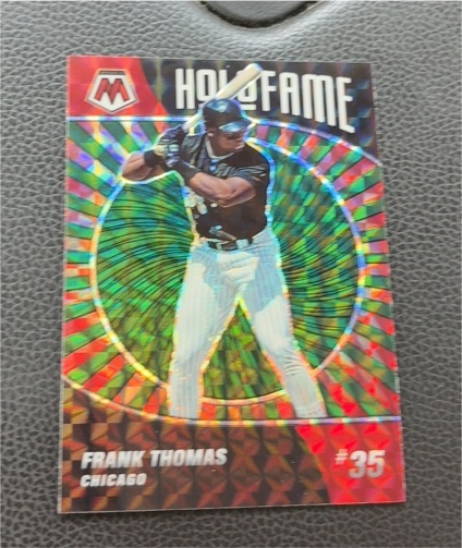 2022 Panini Mosaic Holofame #HF-5 Frank Thomas — front
