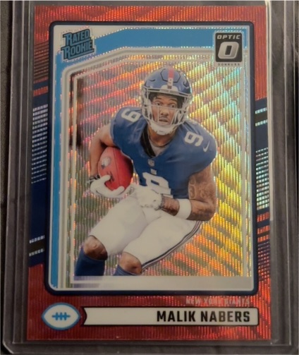 2024 Panini Donruss Optic #383 Malik Nabers — front