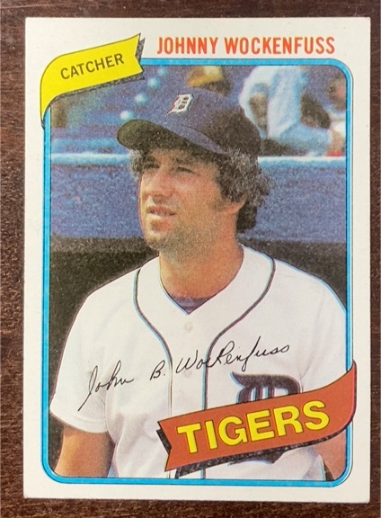 1980 Topps #338 Johnny Wockenfuss — front