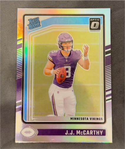 2024 Donruss Optic #235 J.J. McCarthy — front