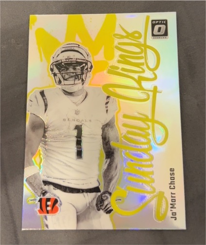 2024 Panini Donruss Optic Sunday Kings #15 Ja'Marr Chase — front