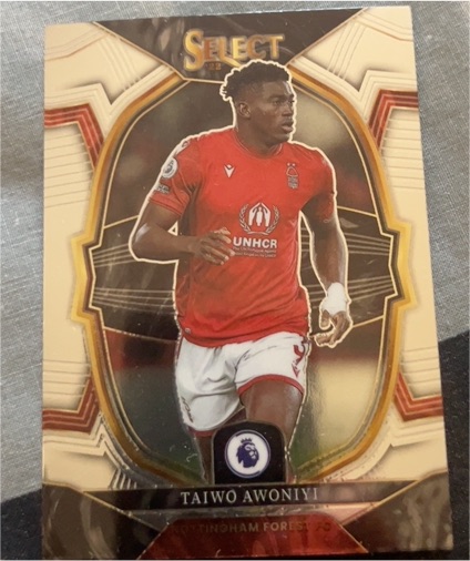 2022-23 Panini Select Premier League #80 Taiwo Awoniyi — front