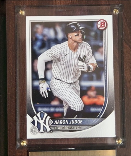 2025 Bowman #99 Aaron Judge — front