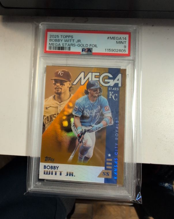 2025 Topps #MEGA14 Bobby Witt Jr. — front