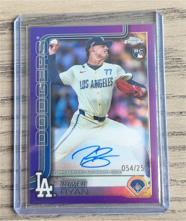2025 Topps Chrome #RA-RR River Ryan — front