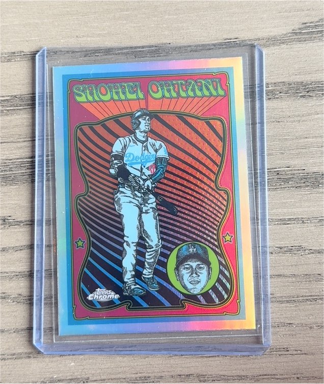 2025 Topps Chrome Ultra Violet All-Stars #UV-1 Shohei Ohtani — front
