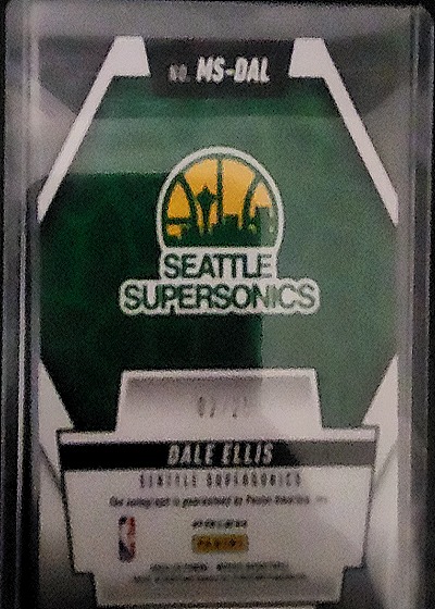 2022 Panini Prizm #12 Dale Ellis — back