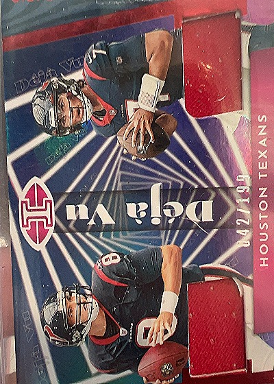 2023 Panini Illusions Deja Vu #DV-DM Davis Mills / Deshaun Watson — front