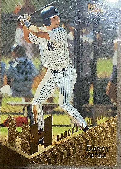 1996 Pinnacle Hardball Heroes #279 Derek Jeter — front