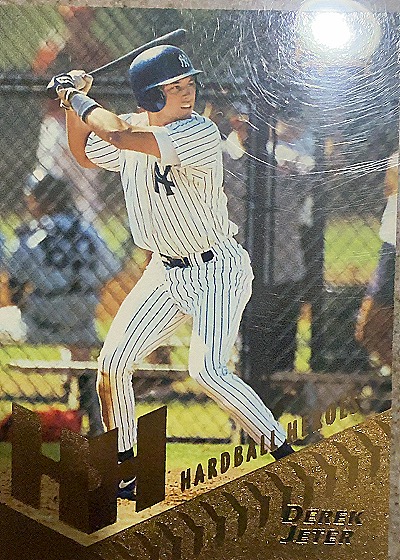 1996 Pinnacle #279 Derek Jeter — front