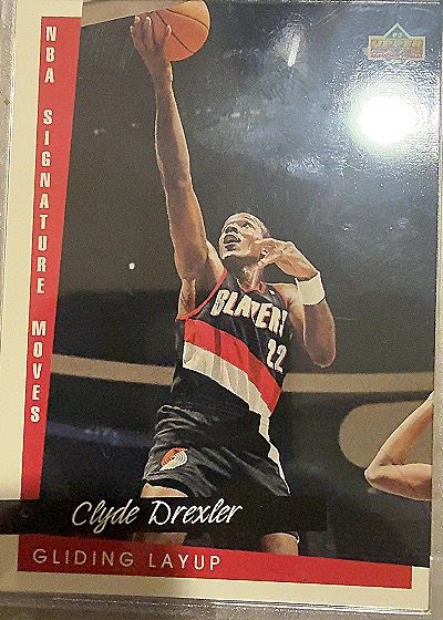 1993-94 Upper Deck #238 Clyde Drexler — front