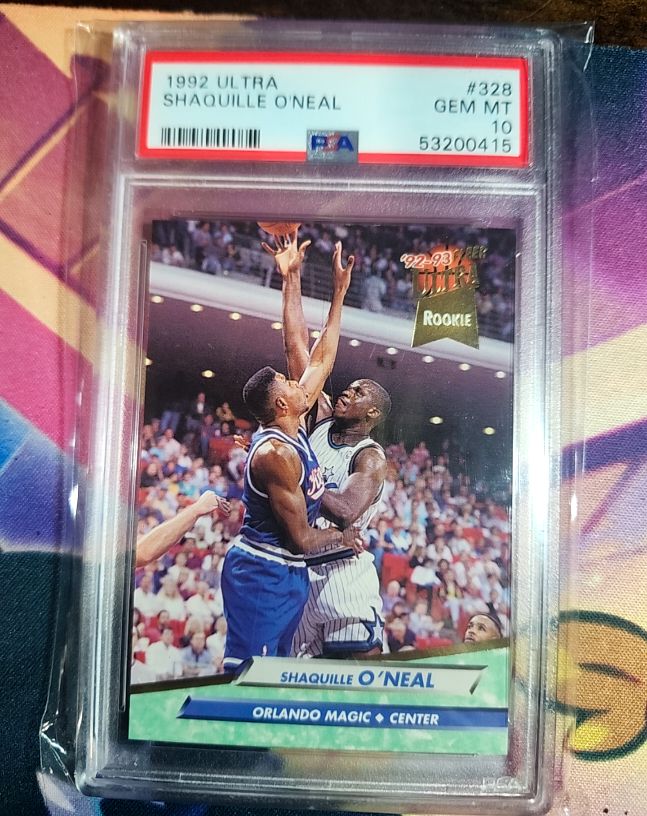 1992 Fleer Ultra #328 Shaquille O'Neal — front