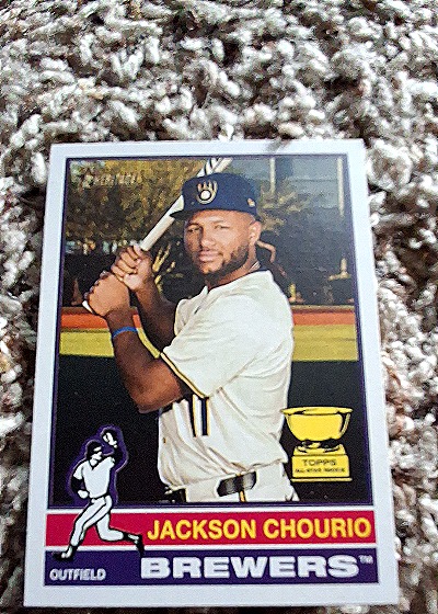 2025 Topps Heritage #106 Jackson Chourio — front