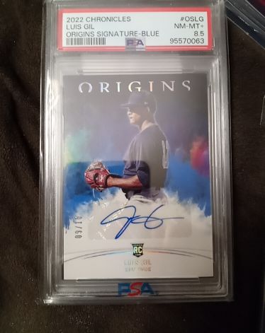 2022 Panini Chronicles Origins #OSLG Luis Gil — front