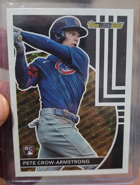 2024 Topps Update Black Gold #BG-15 Pete Crow-Armstrong — front