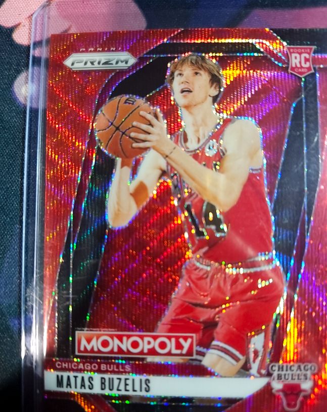 2024-25 Panini Prizm Monopoly #12 Matas Buzelis — front
