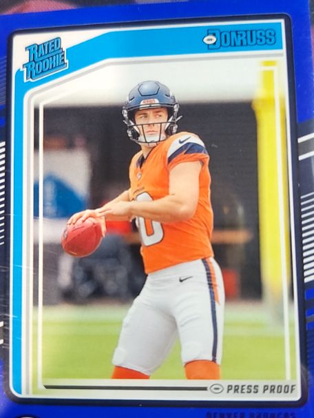 2024 Panini Donruss #369 Bo Nix — front