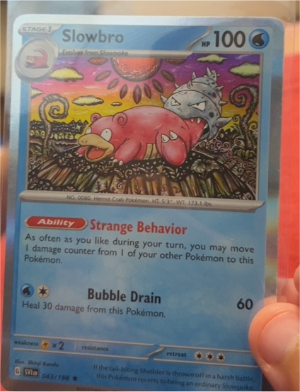 2023 Pokémon Scarlet & Violet Base Set #043 Slowbro — front