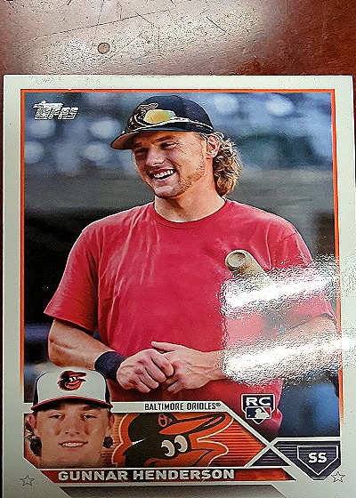 2023 Topps Complete Set #206 Gunnar Henderson RC — front