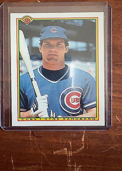 1990 Bowman #30 Ryne Sandberg — front