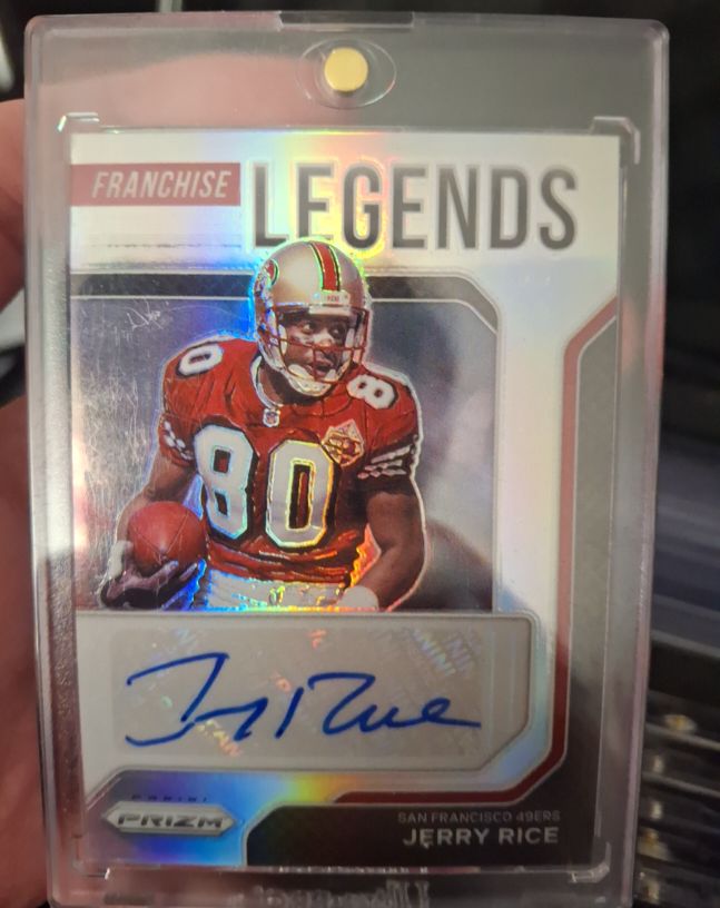 2021 Panini Prizm Franchise Legends #FLS-JR Jerry Rice — front