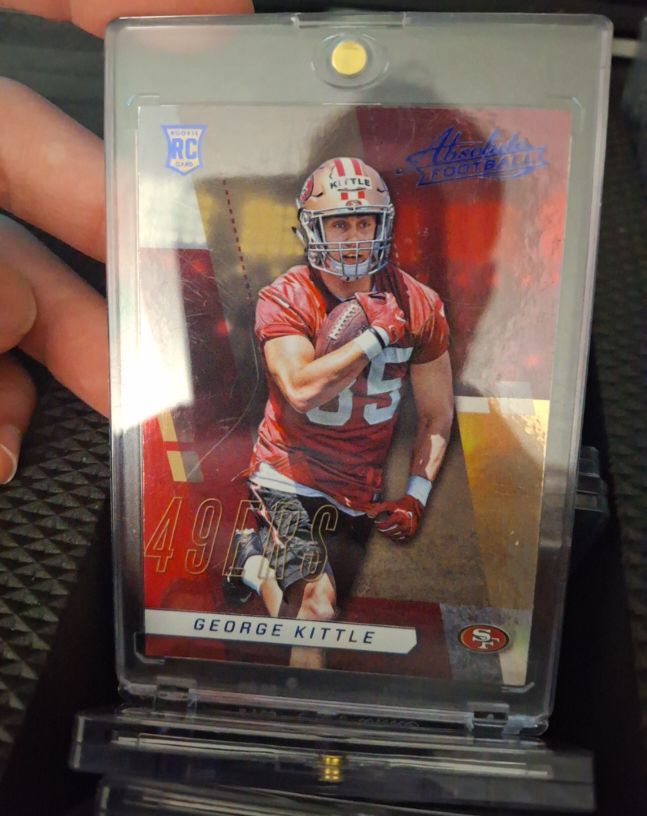 2021 Panini Absolute #103 George Kittle Rookie Card — front