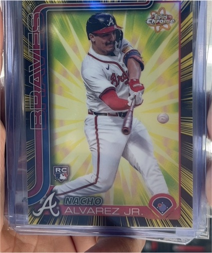 2025 Topps Chrome #RR-19 Nacho Alvarez Jr. — front