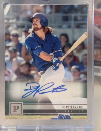 2018 Panini Chronicles Panini Signatures #PS-DP DJ Peters — front