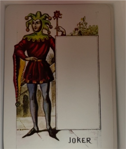 Joker Playing Card — front