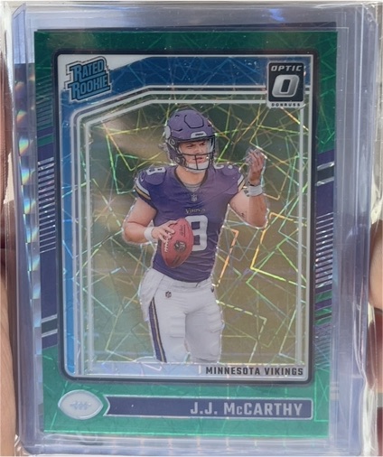 2024 Panini Donruss Optic #235 J.J. McCarthy — front