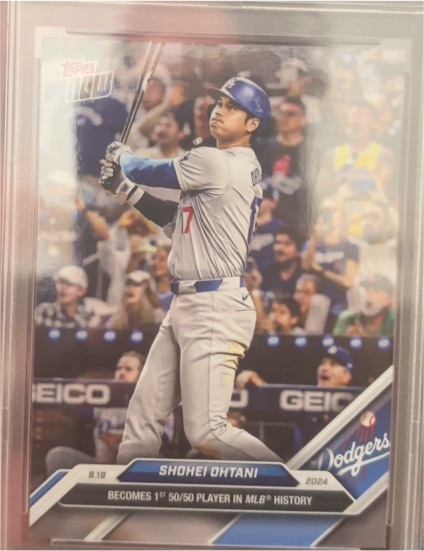 2024 Topps Now #722 Shohei Ohtani — front