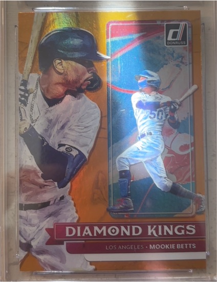 2022 Donruss Diamond Kings #27 Mookie Betts — front