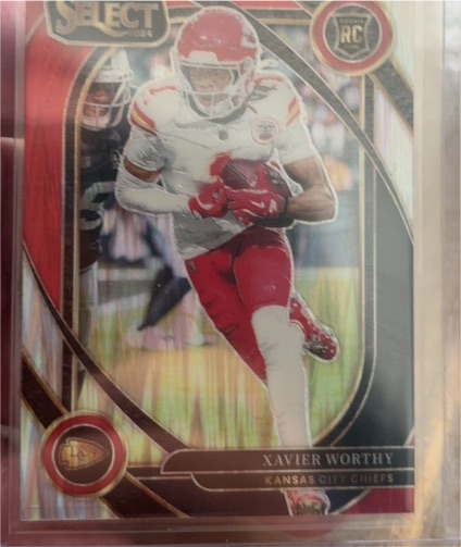 2024 Panini Select #224 Xavier Worthy — front