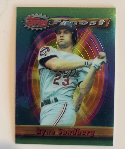 1994 Topps Finest #210 Ryne Sandberg — front