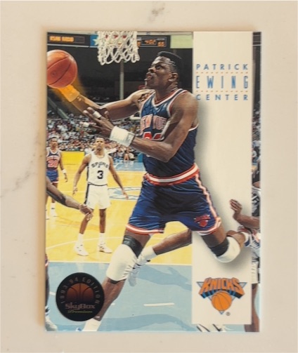 1993-94 SkyBox Premium #126 Patrick Ewing — front