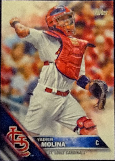2018 Topps Update #US261 Yadier Molina — back