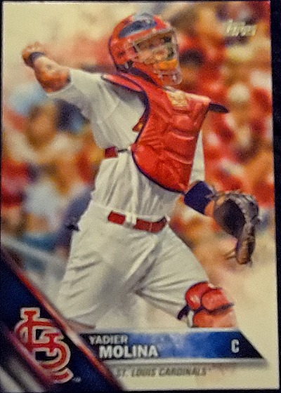 2016 Topps #134 Yadier Molina — front