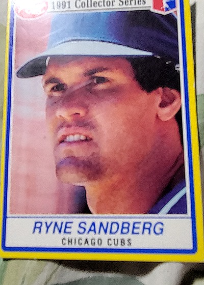 1991 Post Cereal #16 Ryne Sandberg — front