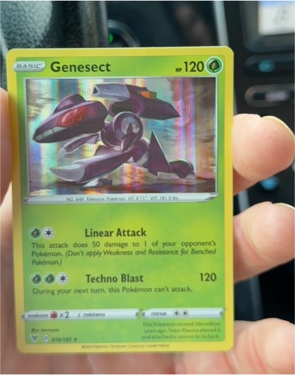 2020 Pokémon Sword & Shield Vivid Voltage #016 Genesect — front