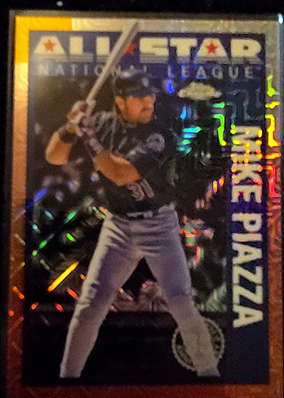 2025 Topps Series 2 #90ASC-28 Mike Piazza 1990 All Star Silver Pack Mojo — front