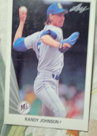 1990 Leaf #483 Randy Johnson — front