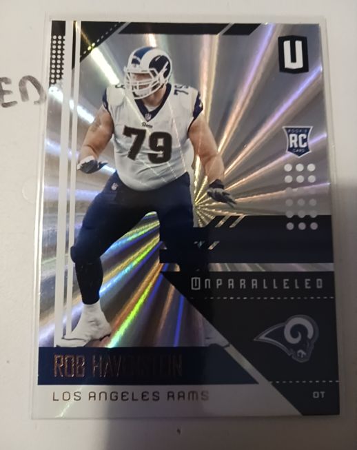 2018 Panini Unparalleled #153 Rob Havenstein — front