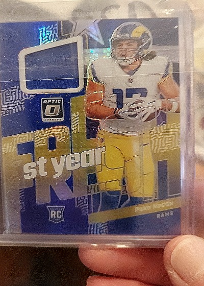 2023 Donruss Optic 1st Year Fresh #FYF-PN Puka Nacua — front