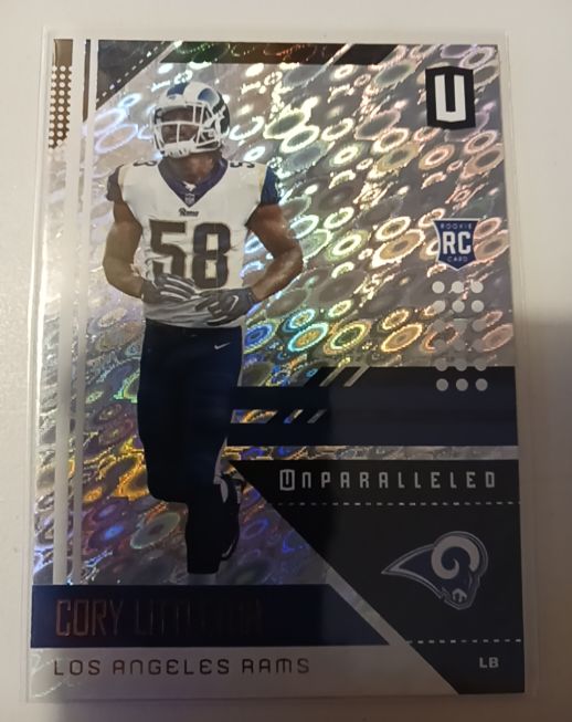 2018 Panini Unparalleled #107 Cory Littleton — front