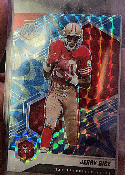 2021 Panini Mosaic #175 Jerry Rice — front