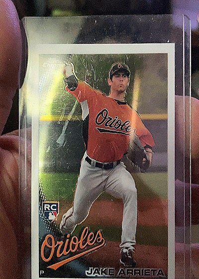 2010 Topps Chrome #213 Jake Arrieta — front