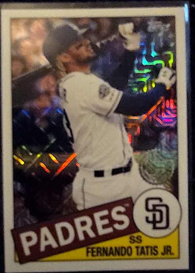 2020 Topps #85C-33 Fernando Tatis Jr. — front