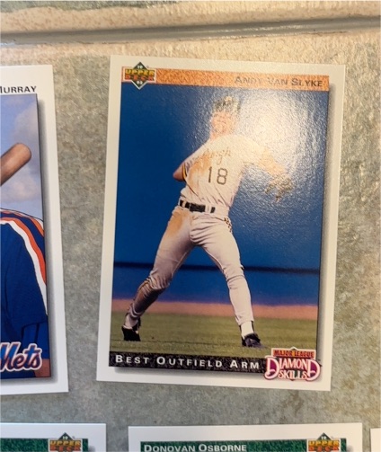 1992 Upper Deck #715 Andy Van Slyke — front